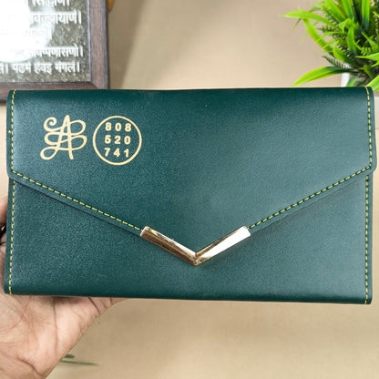 Money attraction purse / wallet-Female-Zibu symbol-Maitri Export | Crystals Store