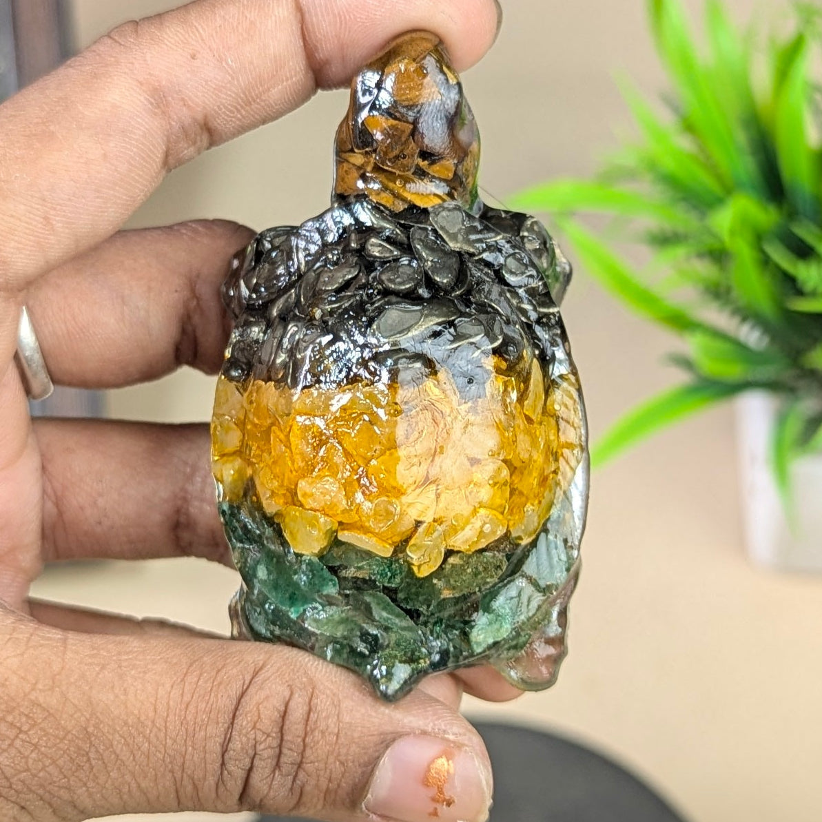 Money magnet Tortoise-Maitri Export | Crystals Store