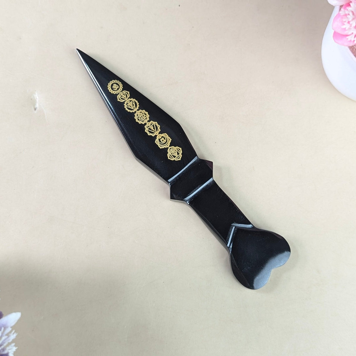 Black Golden Carving Knife (6 Inch)