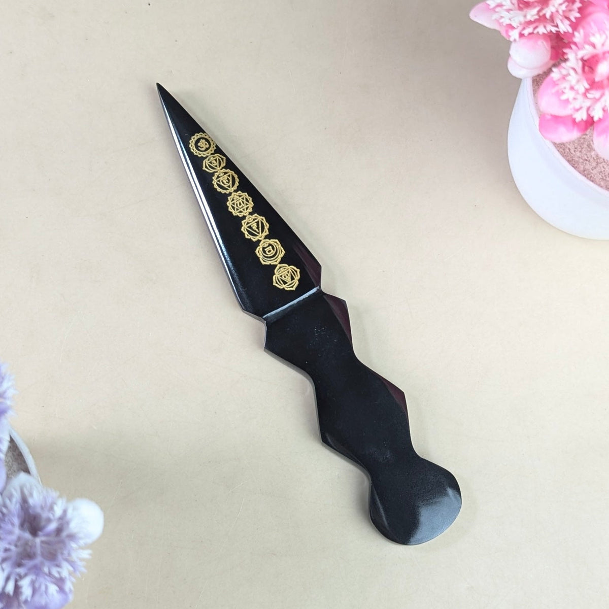 Black Golden Carving Knife (6 Inch)