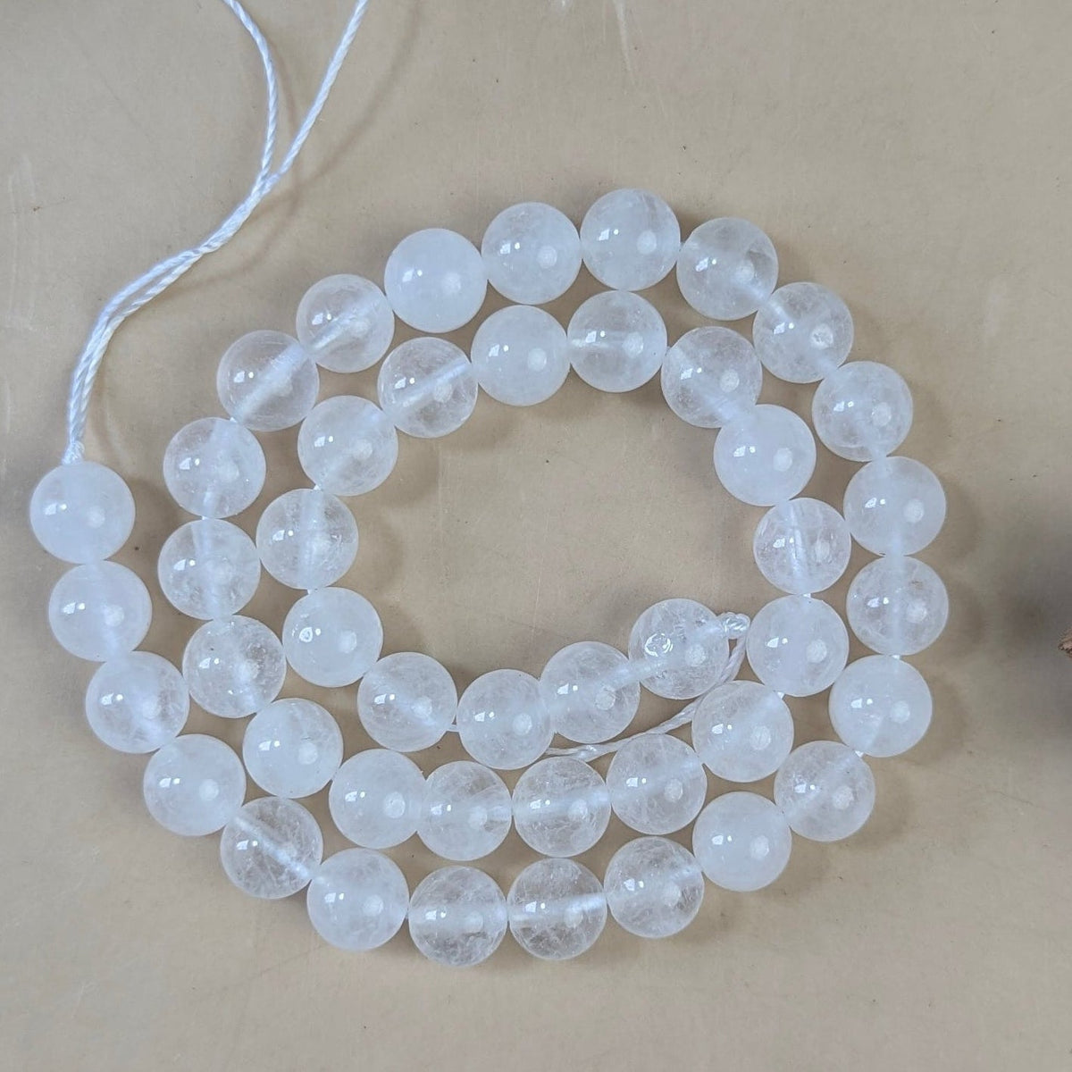Ice Crystal Natural Stone 8mm Loose Beads Line-Maitri Export | Crystals Store