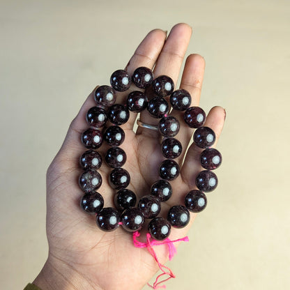 12mm natural crystal healing stone loose beads line ( 28-30 beads per line )