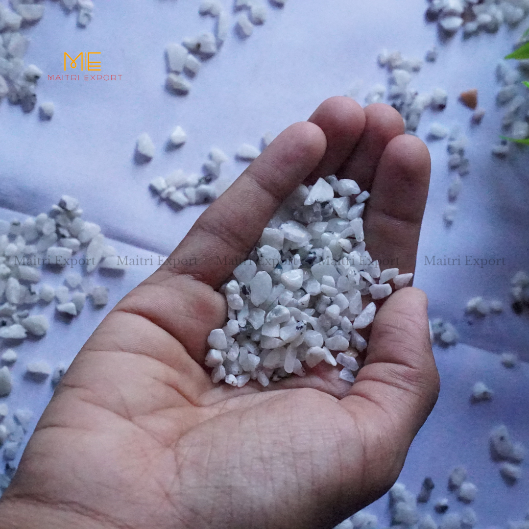 Crystal healing stones loose chips-Rainbow moonstone-1 Kg-Maitri Export | Crystals Store