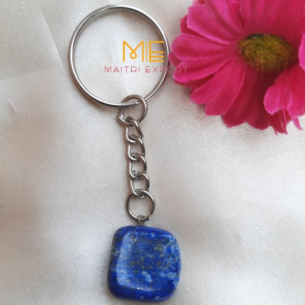 Tumble keychain-Lapis-Maitri Export | Crystals Store