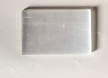 selenite Cleansing and Charging Plate ( 3x2 Inch )-Plain-Maitri Export | Crystals Store