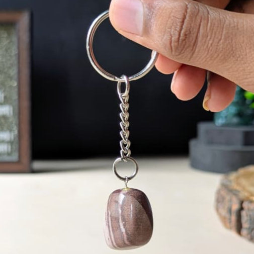 Tumble keychain-Narmada-Maitri Export | Crystals Store