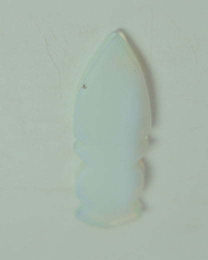 Selenite / black / opalite 6 Inch Knife-Opal-10-Maitri Export | Crystals Store