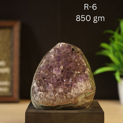 Amethyst Geode ( Regular )-6 - 850 gm-Maitri Export | Crystals Store