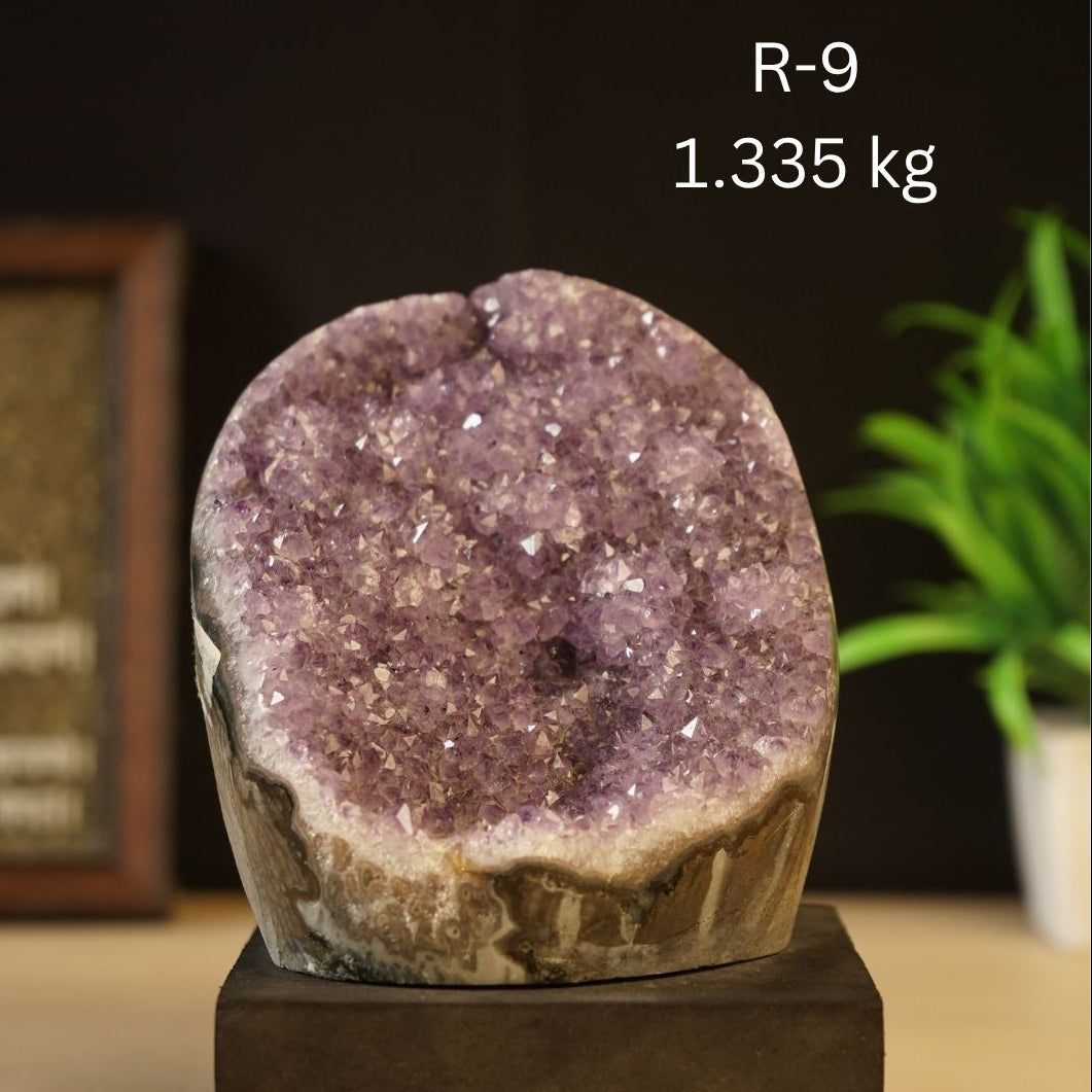 Amethyst Geode ( Regular )-9 - 1.335 kg-Maitri Export | Crystals Store