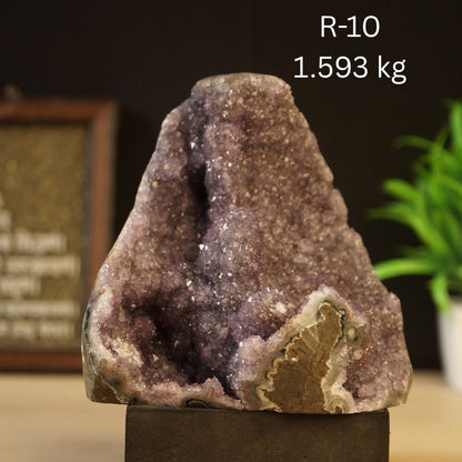 Amethyst Geode ( Regular )-10 - 1.593 kg-Maitri Export | Crystals Store