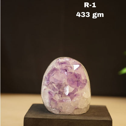 Amethyst Geode ( Regular )-1 - 433 gm-Maitri Export | Crystals Store