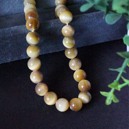 10mm loose crystal beads Line-Yellow Cat Eye-Maitri Export | Crystals Store