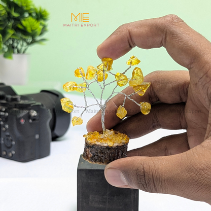Mini tree ( 15 beads )-Citrine-Maitri Export | Crystals Store