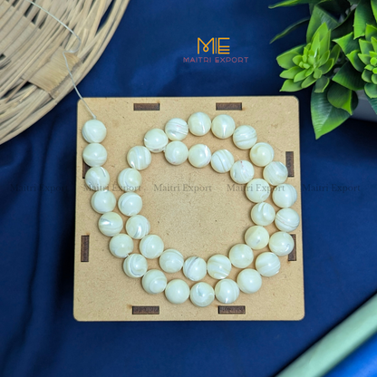10mm loose crystal beads Line-Mother of Pearl-Maitri Export | Crystals Store