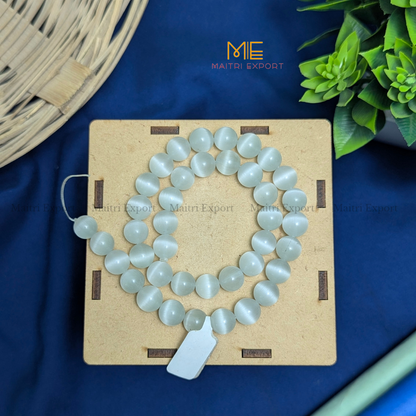 10mm loose crystal beads Line-Selenite (Duplicate)-Maitri Export | Crystals Store