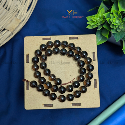 10mm loose crystal beads Line-Smokey quartz-Maitri Export | Crystals Store