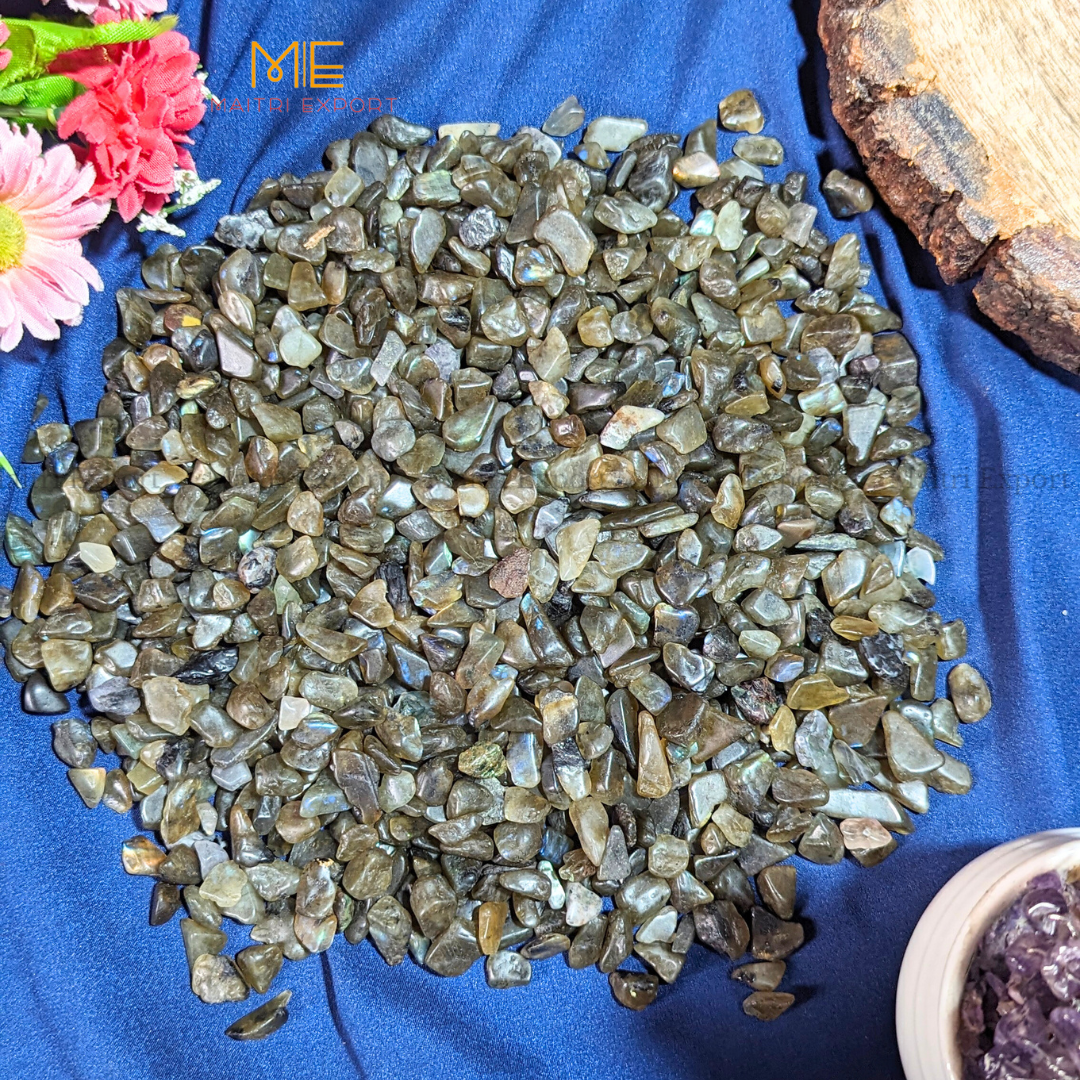 7 To 9 mm Loose Chips-Labradorite-1 kg-Maitri Export | Crystals Store