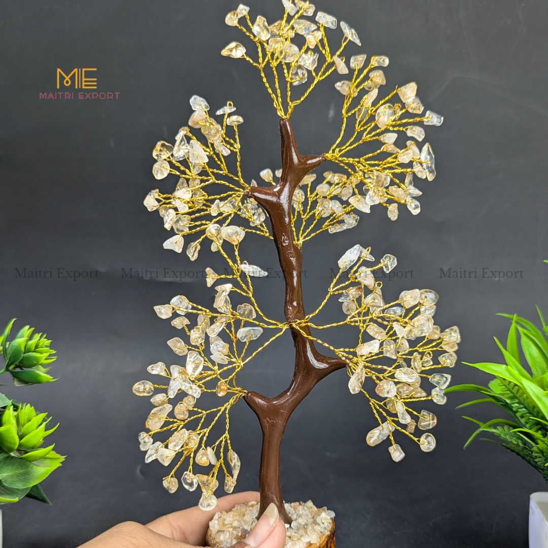 200 beads crystal stone tree-Citrine-Maitri Export | Crystals Store