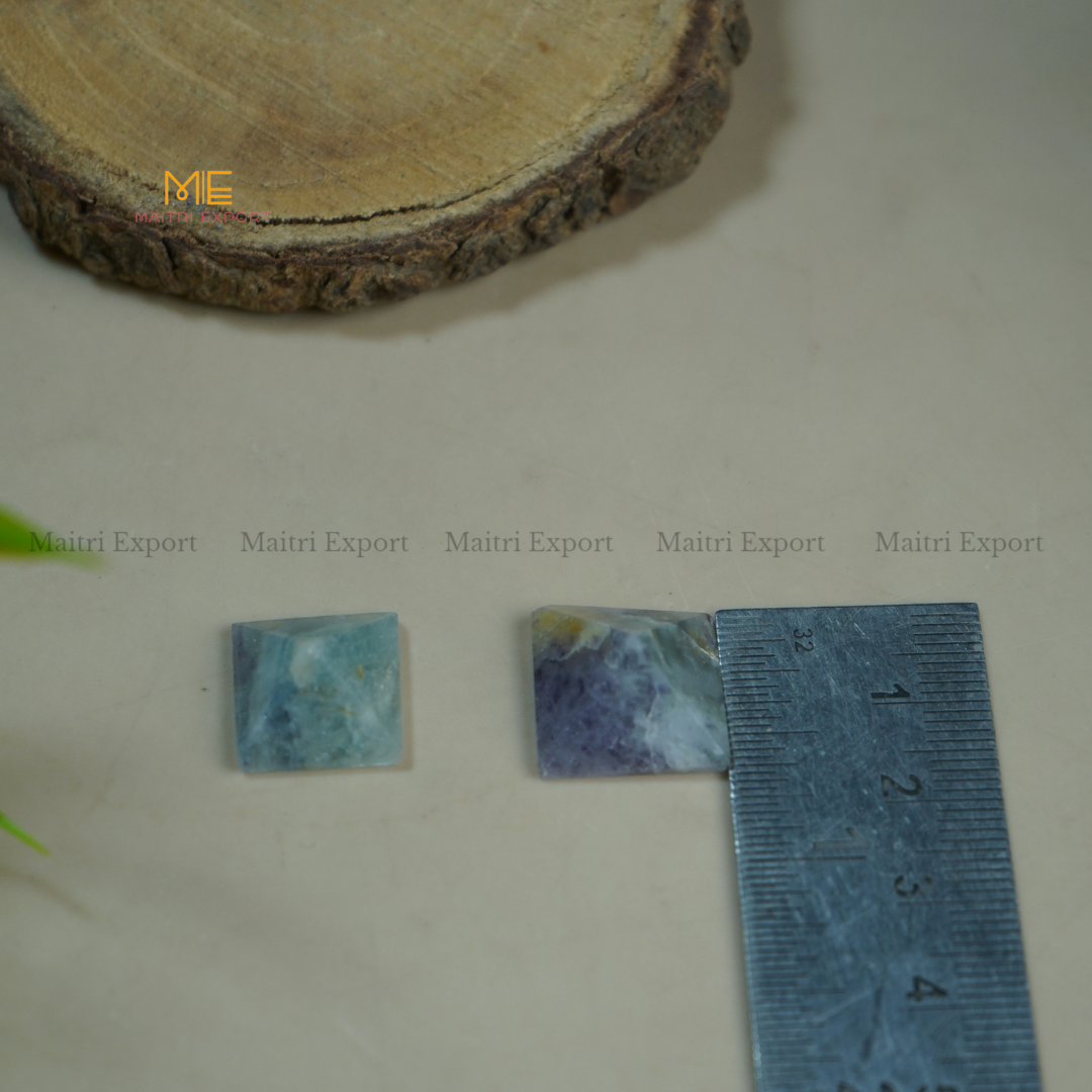 Crystal stone pyramids, mini ( 0.5 inch )-Multi fluorite-Maitri Export | Crystals Store