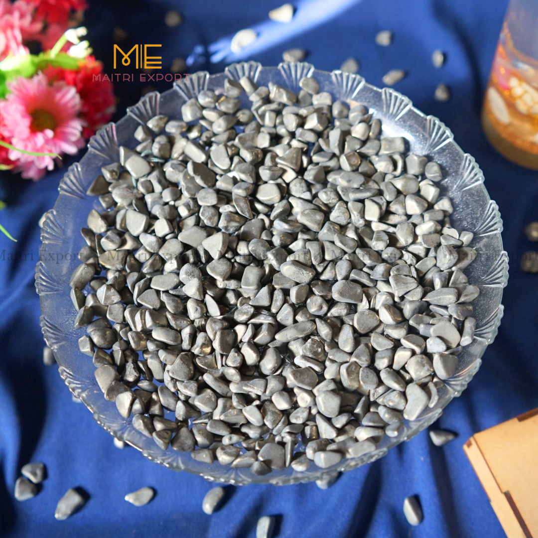 7 To 9 mm Loose Chips-Pyrite-500 gm-Maitri Export | Crystals Store