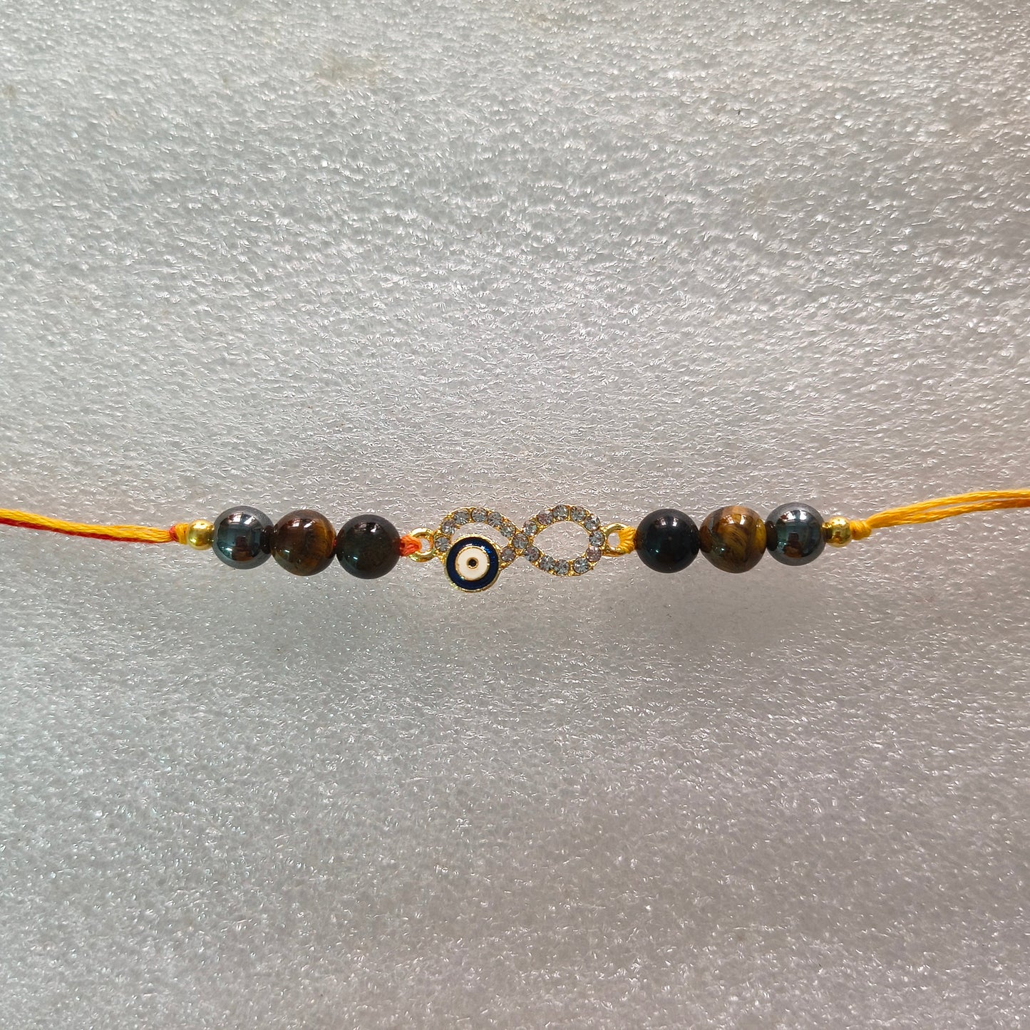Rakhis with infinity ♾️ charm-Triple protection-Maitri Export | Crystals Store