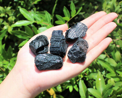 Black tourmaline raw / rough-Small-250 gm-Maitri Export | Crystals Store