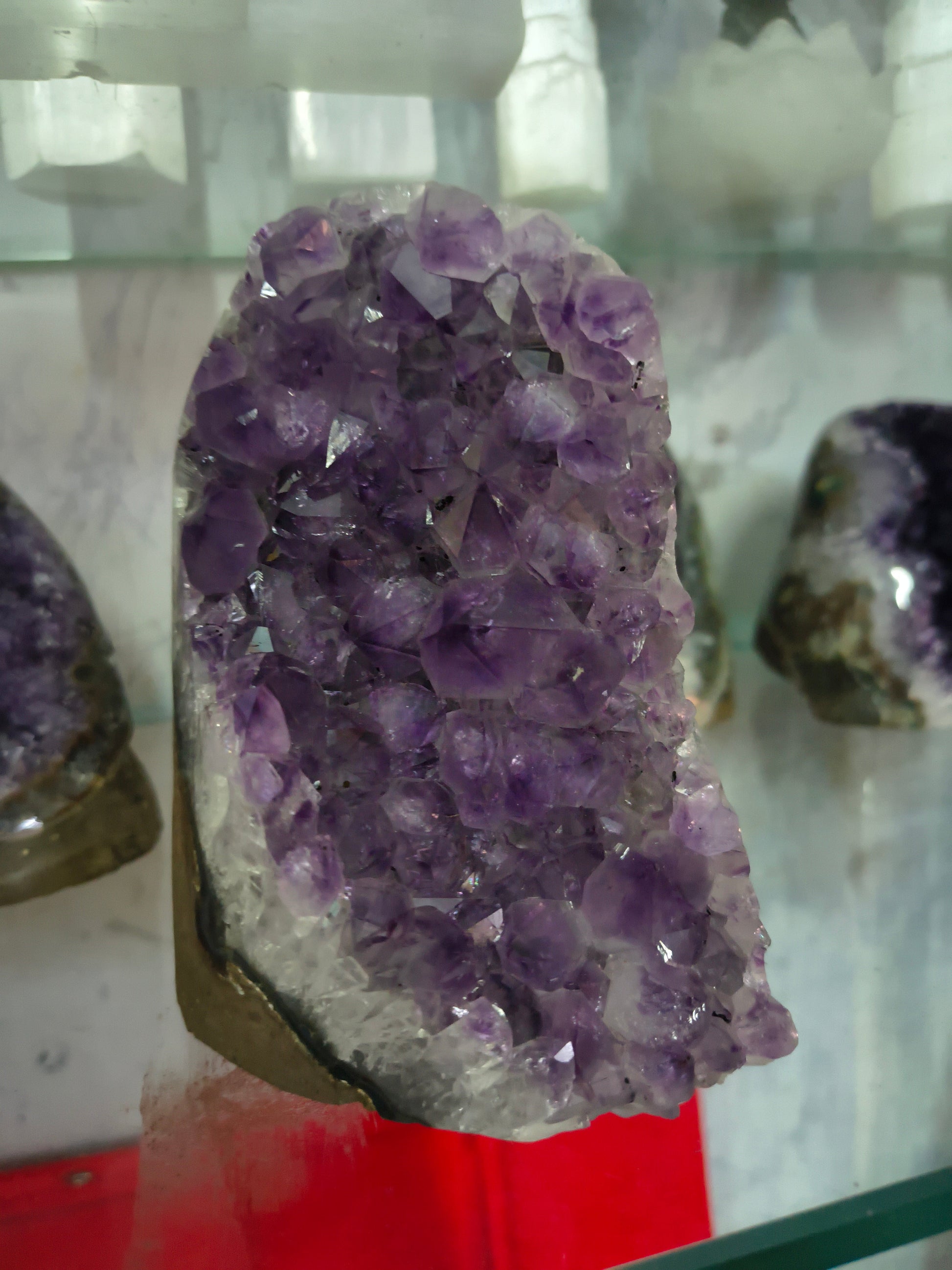 Amethyst geode-24 - 1.68 kg-Maitri Export | Crystals Store