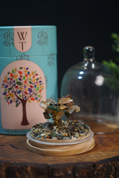 Wish tree / dome healing crystal tree-Money magnet-Maitri Export | Crystals Store