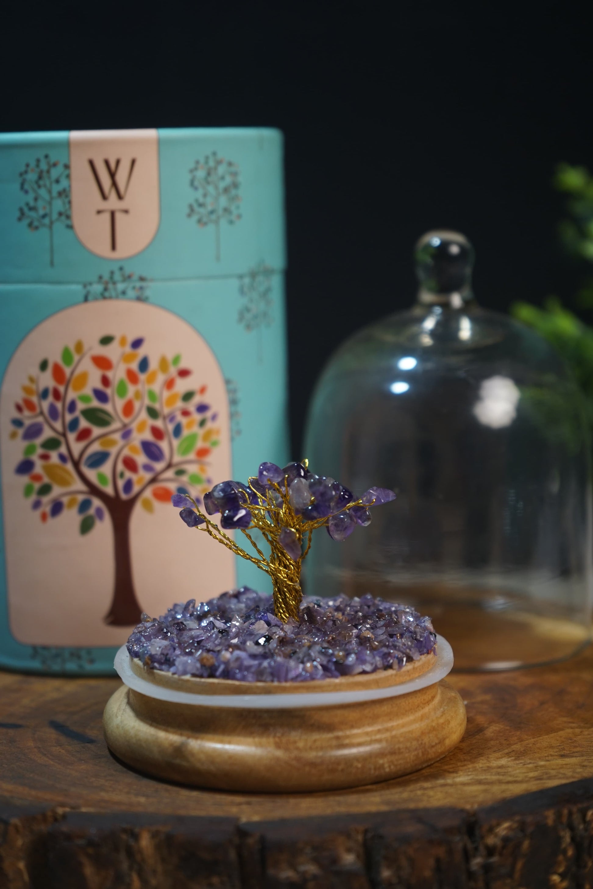 Wish tree / dome healing crystal tree-Amethyst-Maitri Export | Crystals Store
