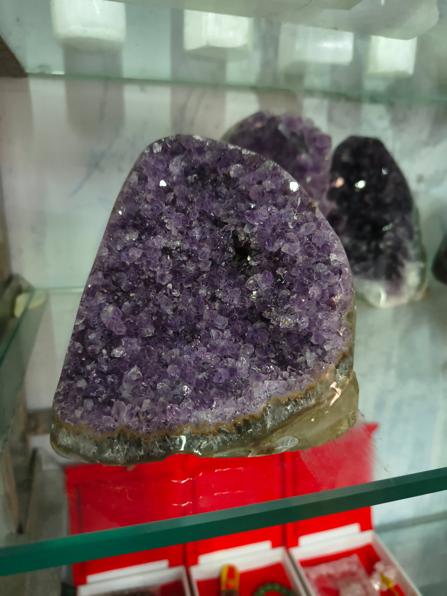 Amethyst geode-8 - 1.4 kg-Maitri Export | Crystals Store