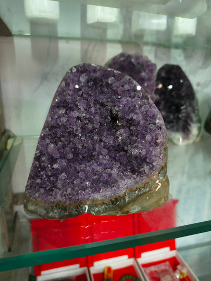 Amethyst geode-8 - 1.4 kg-Maitri Export | Crystals Store