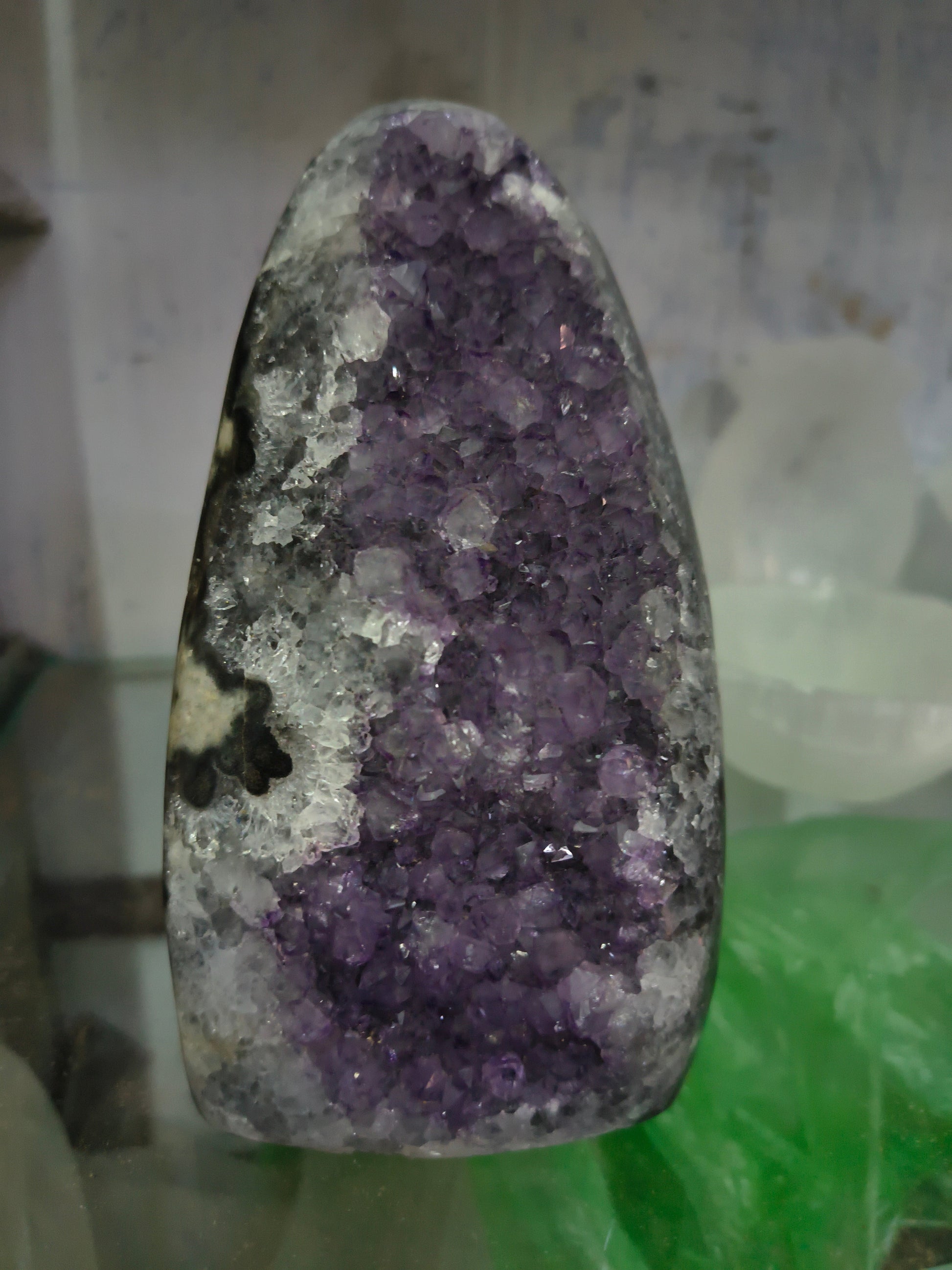 Amethyst geode-35 - 1.16 kg-Maitri Export | Crystals Store