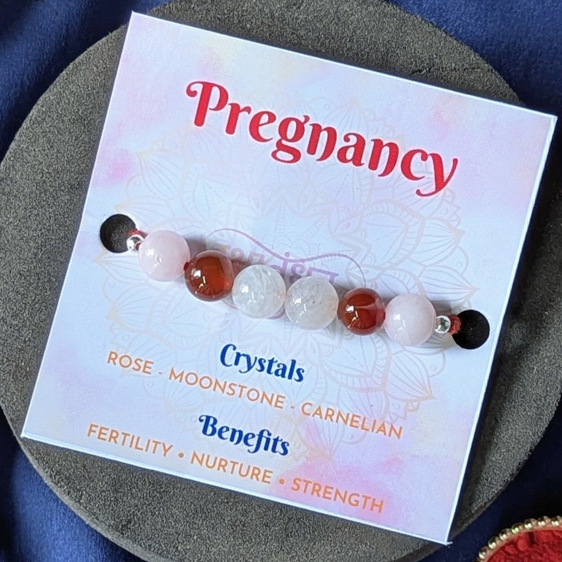 Purpose rakhi with benefit card-Pregnancy-Maitri Export | Crystals Store