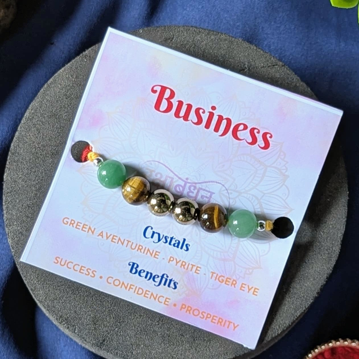 Purpose rakhi with benefit card-Business-Maitri Export | Crystals Store