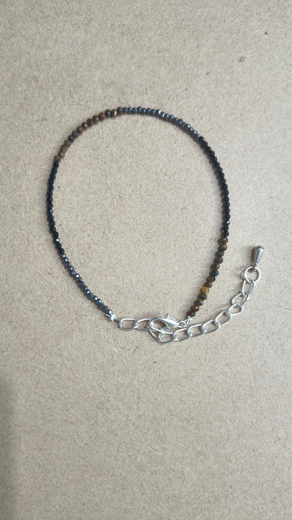 anklet 2mm faceted