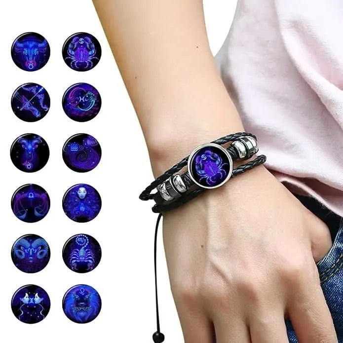 Zodiac / rashi thread Bracelet-Maitri Export | Crystals Store