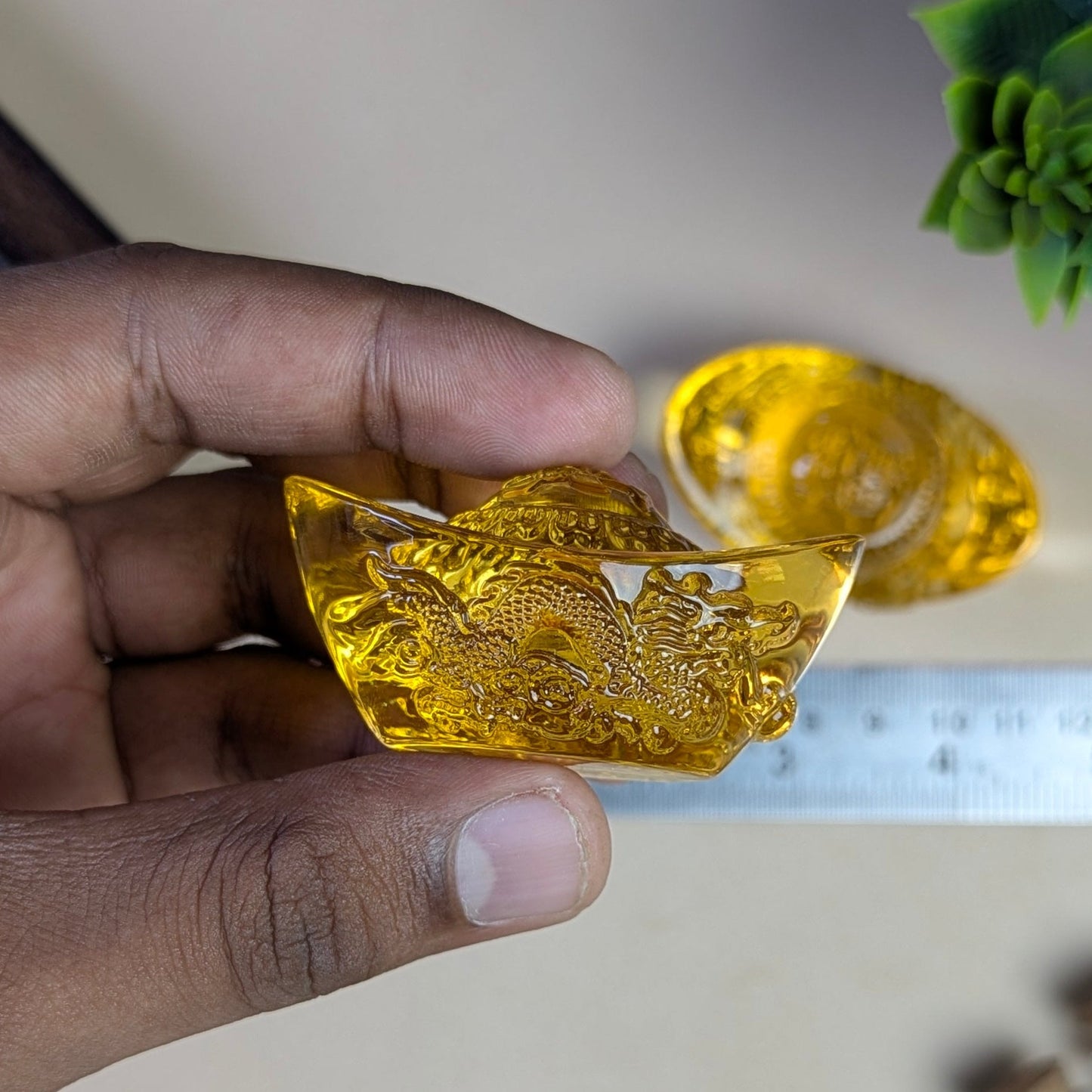 Golden ingot-2.5 inch-Maitri Export | Crystals Store