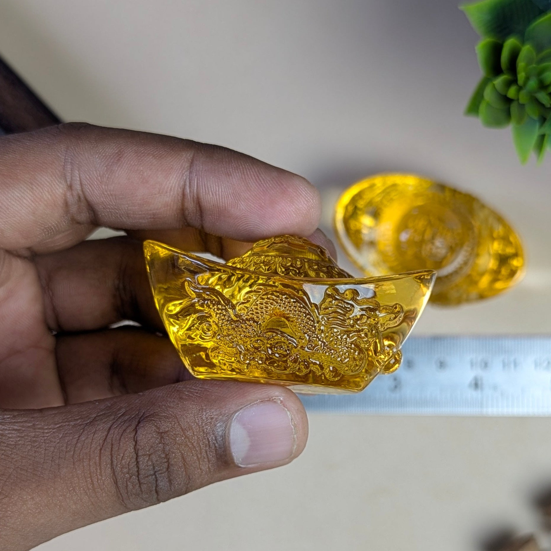 Golden ingot-2.5 inch-Maitri Export | Crystals Store
