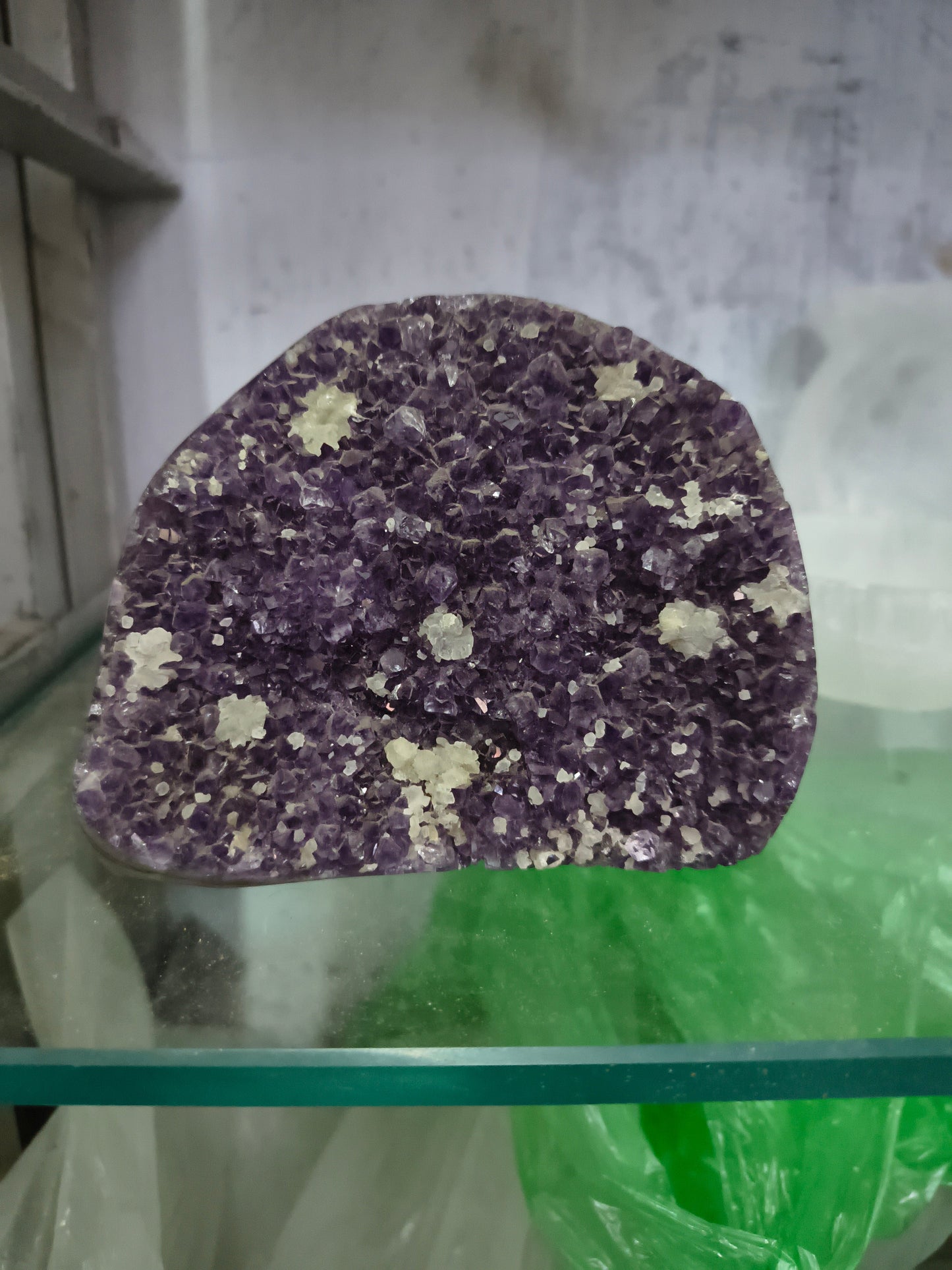Amethyst geode-5 - 979 gm-Maitri Export | Crystals Store