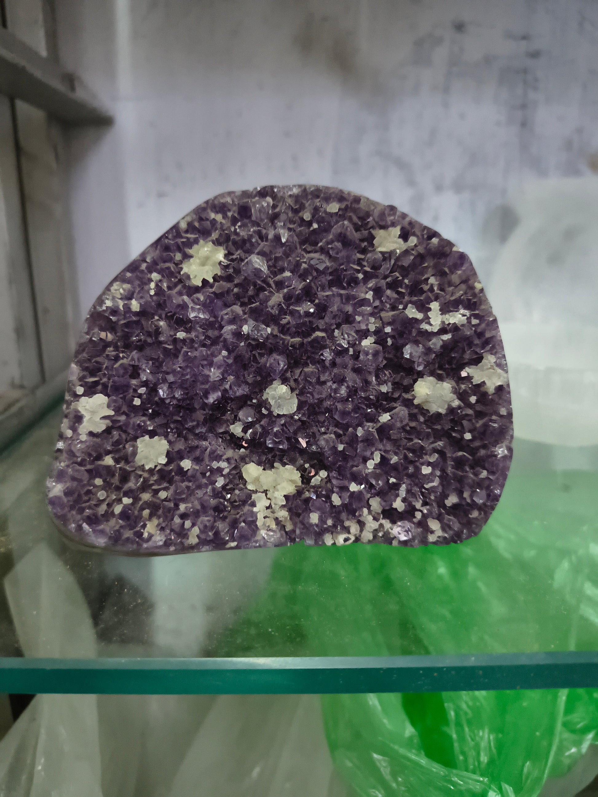 Amethyst geode-5 - 979 gm-Maitri Export | Crystals Store