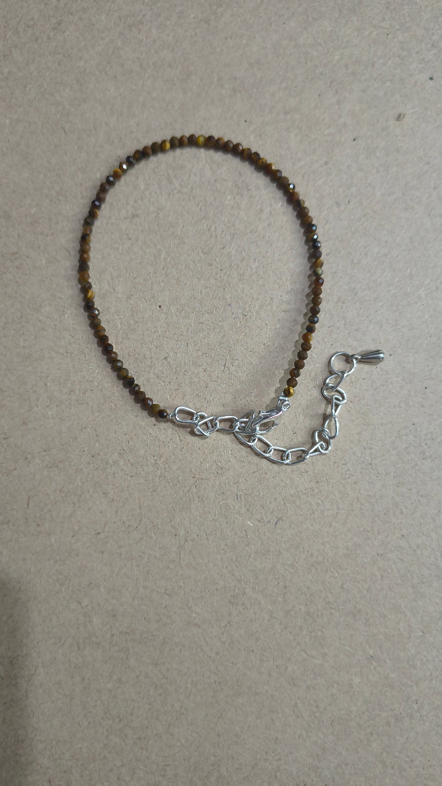 anklet 2mm faceted