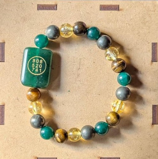 Money magnet with zibu bracelet-Maitri Export | Crystals Store