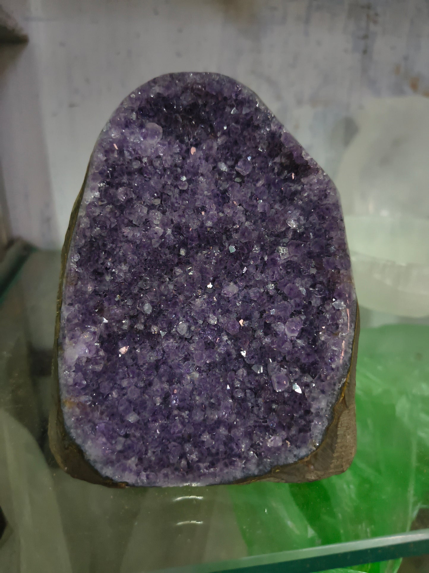 Amethyst geode-11 - 1.08 kg-Maitri Export | Crystals Store