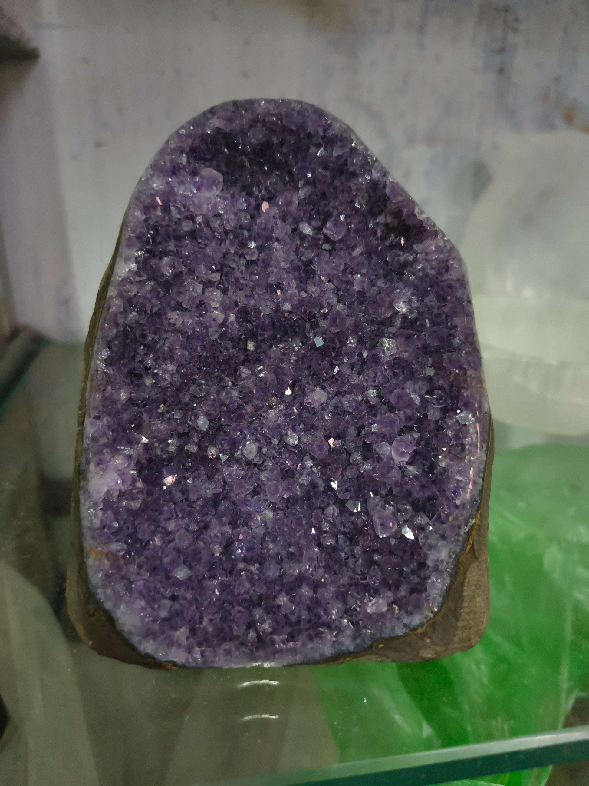 Amethyst geode-11 - 1.08 kg-Maitri Export | Crystals Store