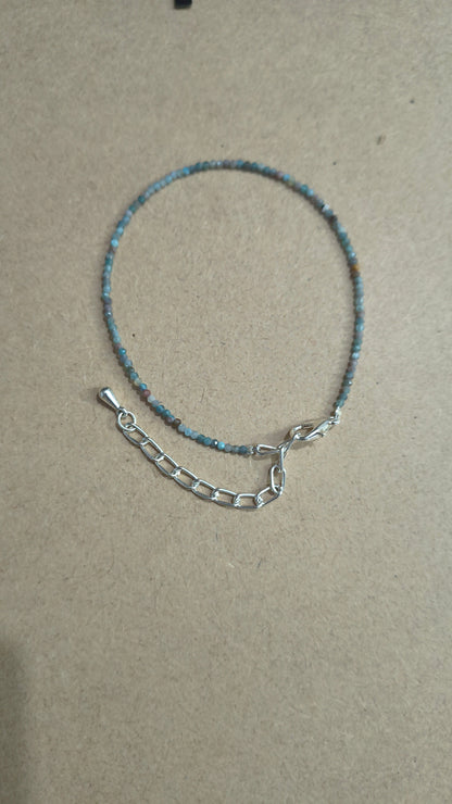 anklet 2mm faceted