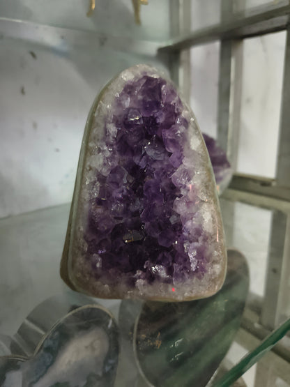 Amethyst geode-7 - 824gm-Maitri Export | Crystals Store