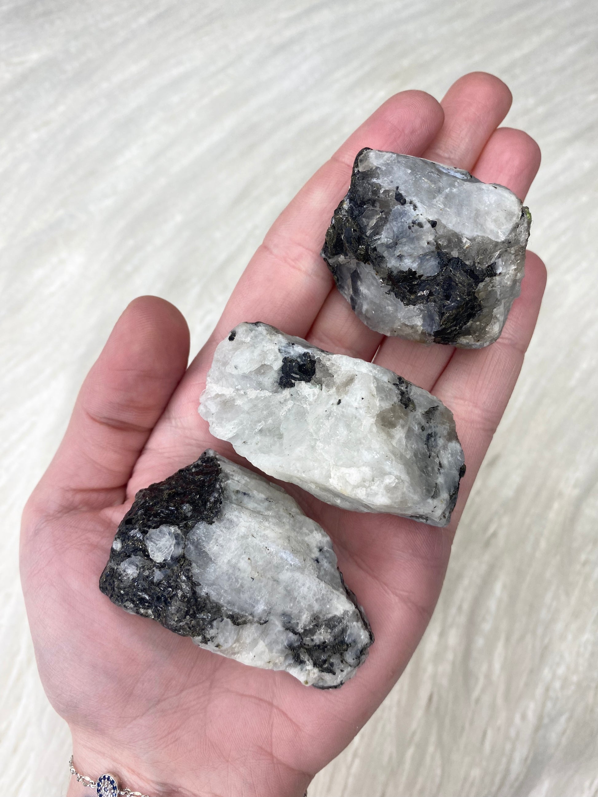 Rainbow moonstone rough / raw natural stone-Maitri Export | Crystals Store