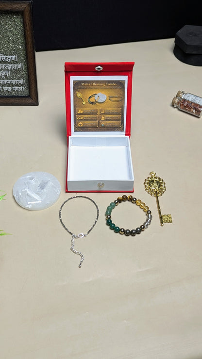 Maha Dhanyog combo-Maitri Export | Crystals Store