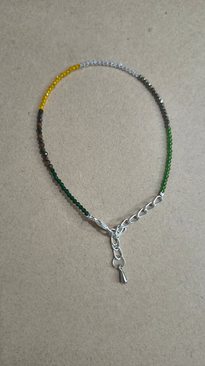 anklet 2mm faceted